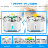 Dog Bowls, Feeders & Waterers: YES4PETS 2.5L Automatic Electric Pet Water Fountain Dog Cat Water Feeder Bowl Dispenser