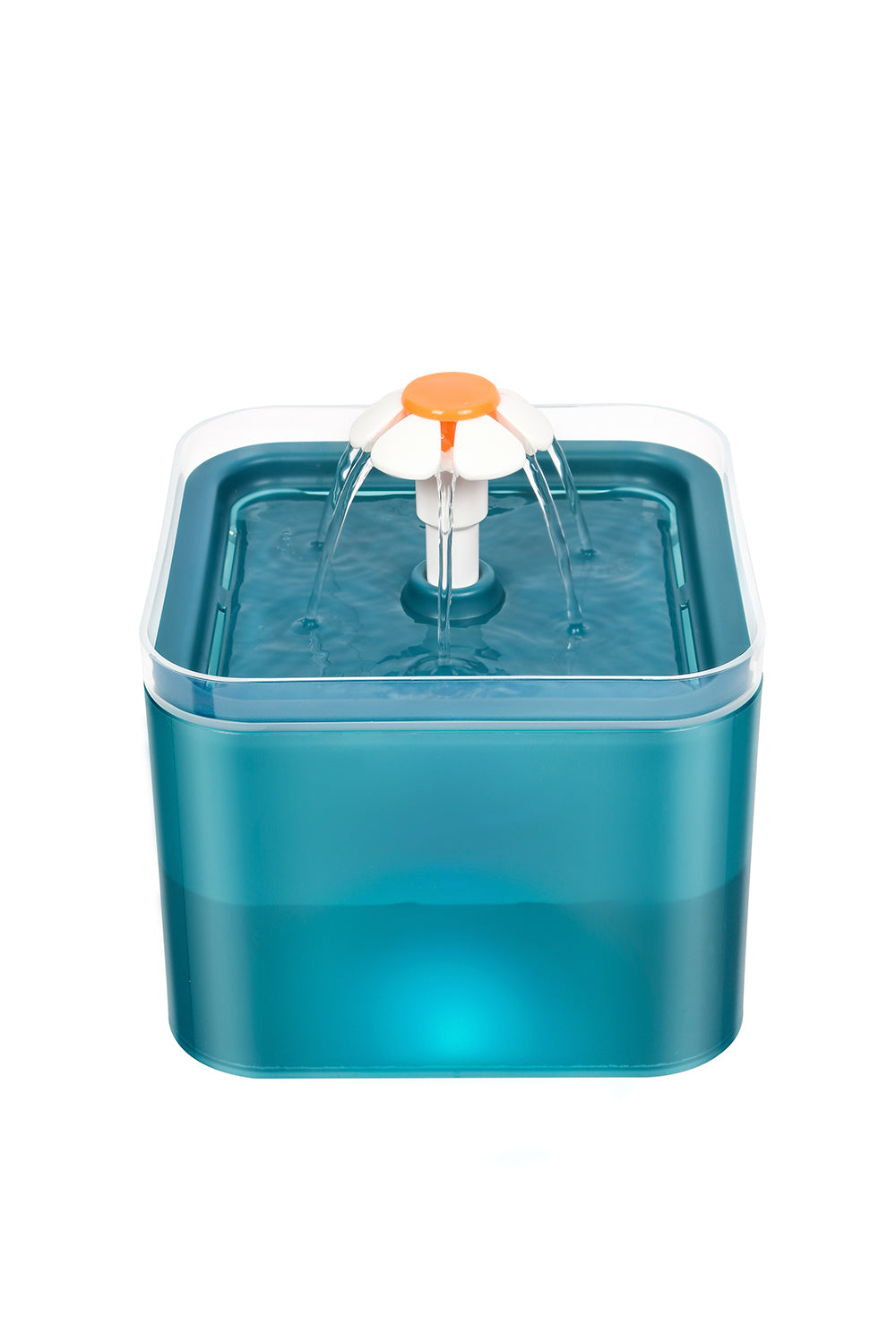 Dog Bowls, Feeders & Waterers: YES4PETS Automatic Electric Pet Water Fountain Dog Cat Water Feeder Bowl Dispenser W LED Green