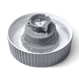Dog Bowls, Feeders & Waterers: YES4PETS Grey Ceramic Electric Pet Water Fountain Dog Cat Water Feeder Bowl Dispenser