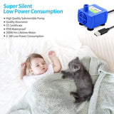 Dog Bowls, Feeders & Waterers: YES4PETS Grey Ceramic Electric Pet Water Fountain Dog Cat Water Feeder Bowl Dispenser