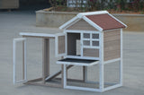 Small Animal Habitats & Cages: YES4PETS Rabbit Hutch Small  Ferret Guinea Pig Cage Hen Chook Cat Kitten House