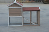 Small Animal Habitats & Cages: YES4PETS Rabbit Hutch Small  Ferret Guinea Pig Cage Hen Chook Cat Kitten House