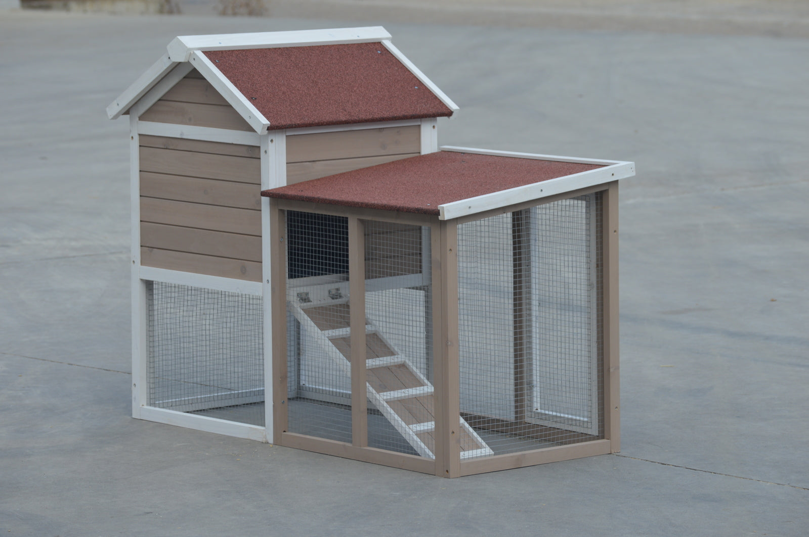Small Animal Habitats & Cages: YES4PETS Rabbit Hutch Small  Ferret Guinea Pig Cage Hen Chook Cat Kitten House