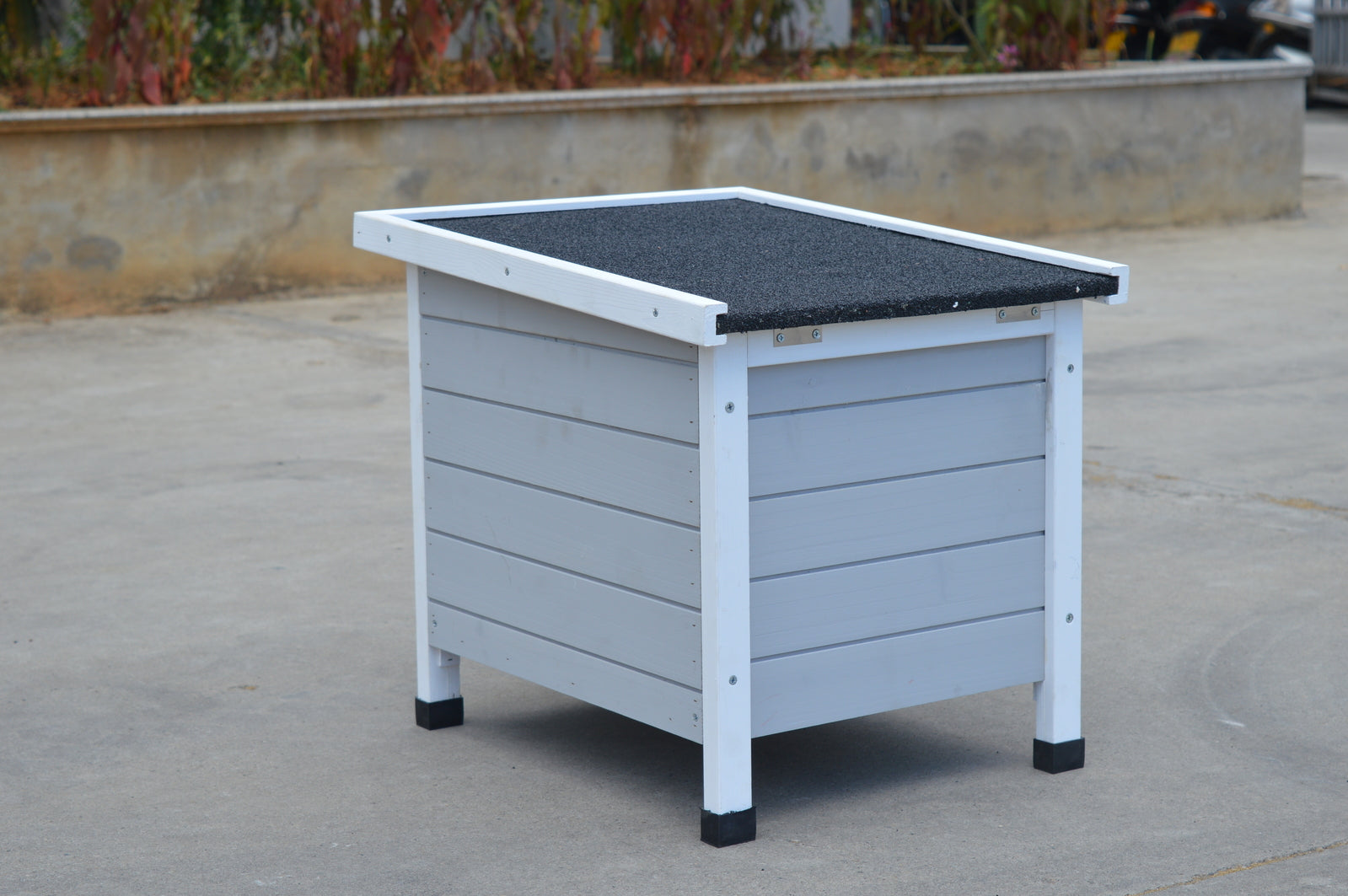 Small Animal Habitats & Cages: YES4PETS Grey Small Chicken Coop Rabbit Hutch Ferret Cage Guinea Pig Dog Cat Nesting Box