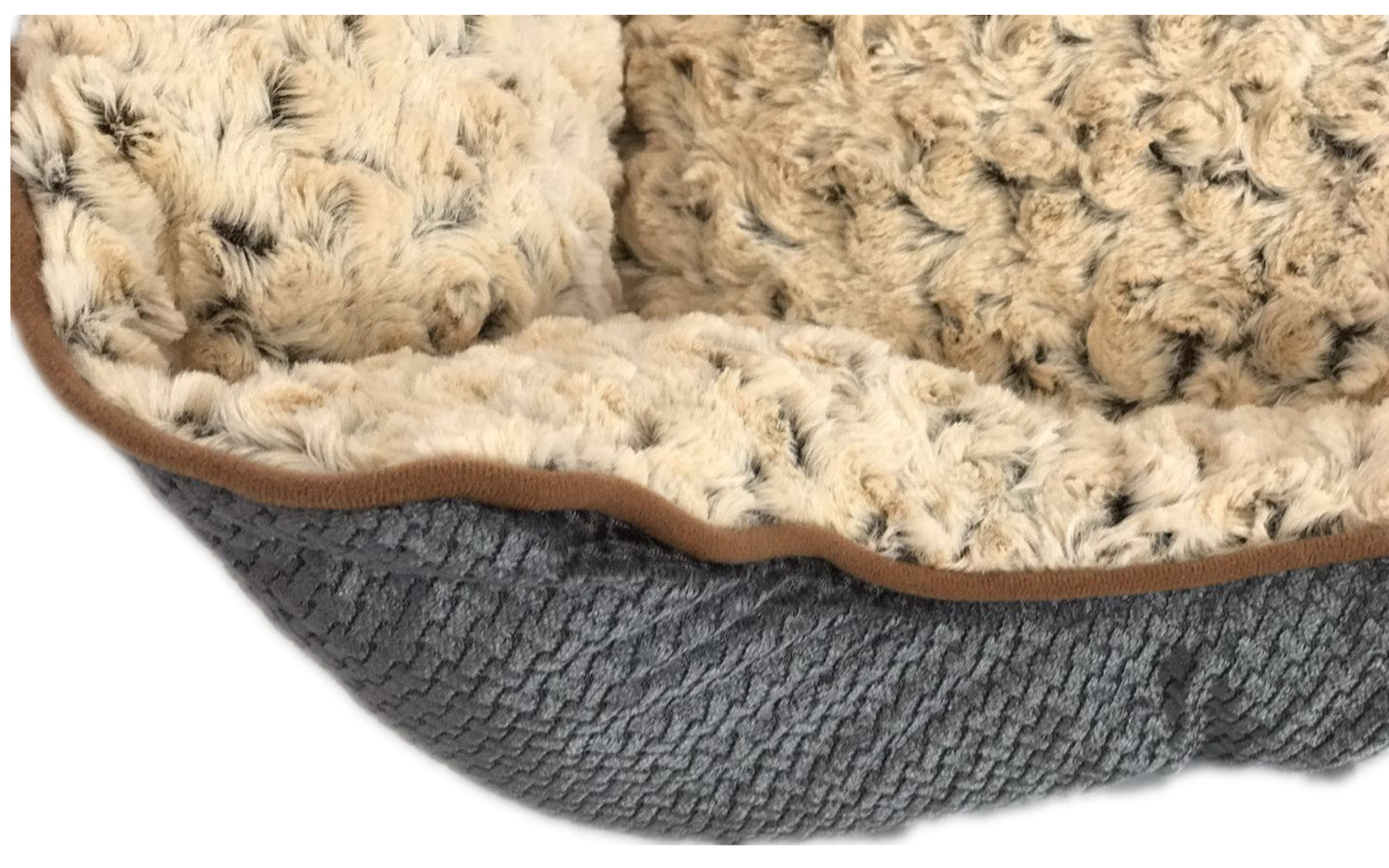 Dog Beds: Medium Washable Soft Pet Dog Cat Bed Cushion Mattress-Grey
