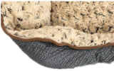Dog Beds: Medium Washable Soft Pet Dog Cat Bed Cushion Mattress-Grey