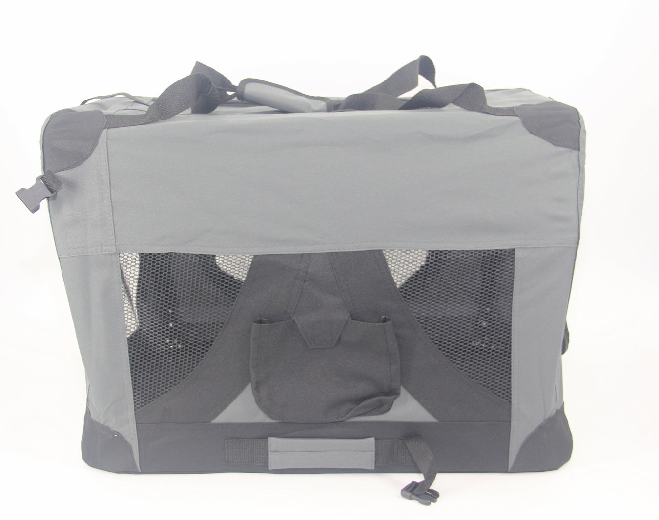 Dog Carriers & Crates: YES4PETS XXXL Portable Foldable Pet Dog Cat Puppy Soft Crate-Grey