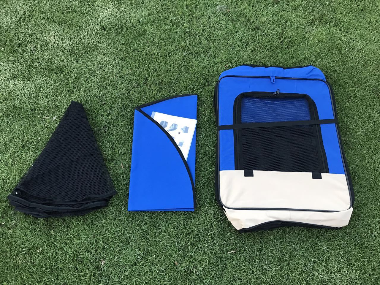 Dog Playpens & Gates: YES4PETS Medium Blue Pet Dog Cat Dogs Puppy Rabbit Tent Soft Playpen