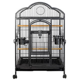 Bird Cages & Stands: YES4PETS Bird Budgie Cage Parrot Aviary Carrier With Wheel