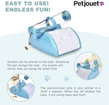 Cat Toys: YES4PETS Cat Play Box Kit Pet Toy Kitten Toys Interactive Ball Peek Hunting Toy-Blue