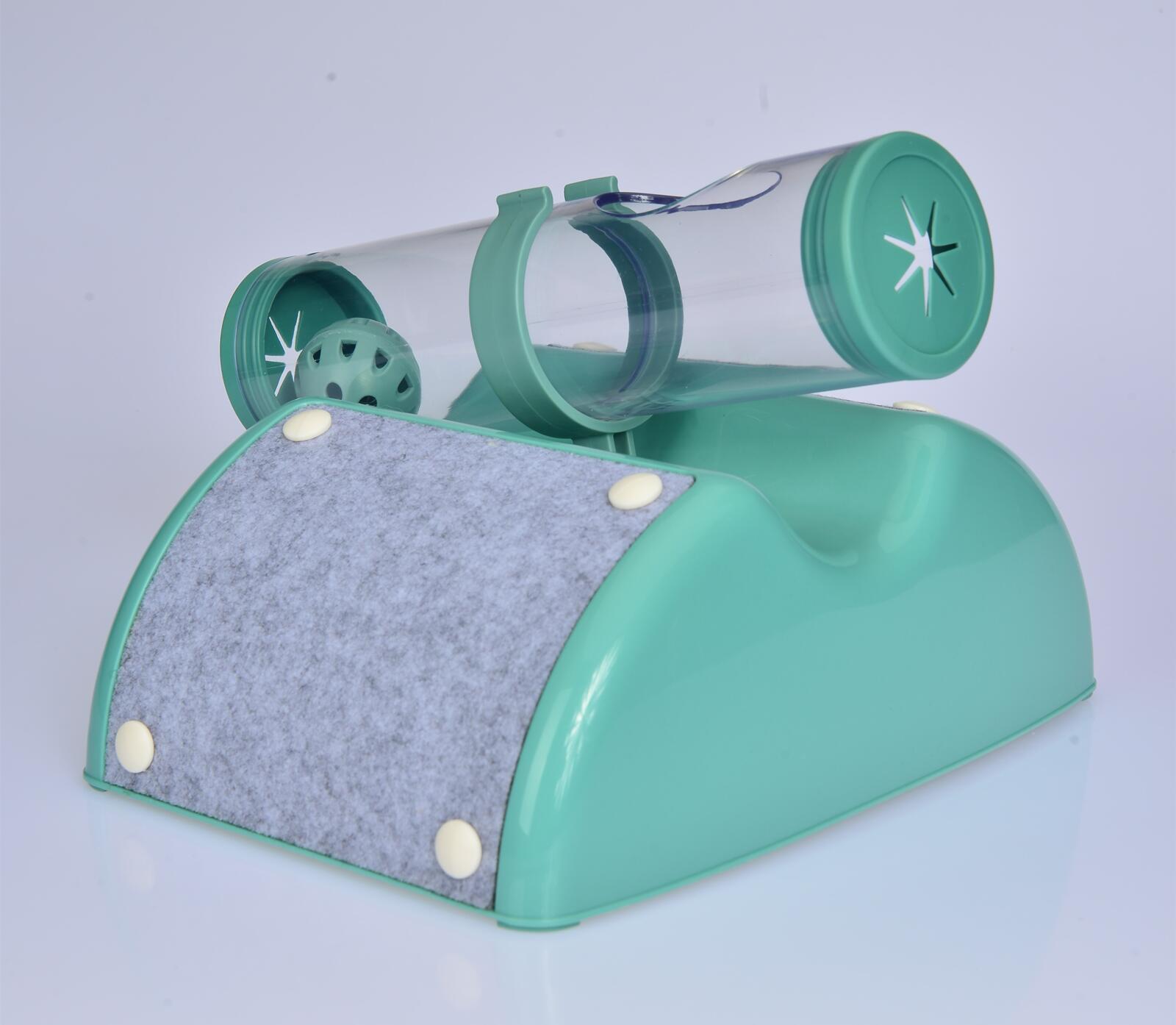 Cat Toys: Cat Play Box Kit Pet Toy Kitten Toys Interactive Ball Peek Hunting Toy-Green