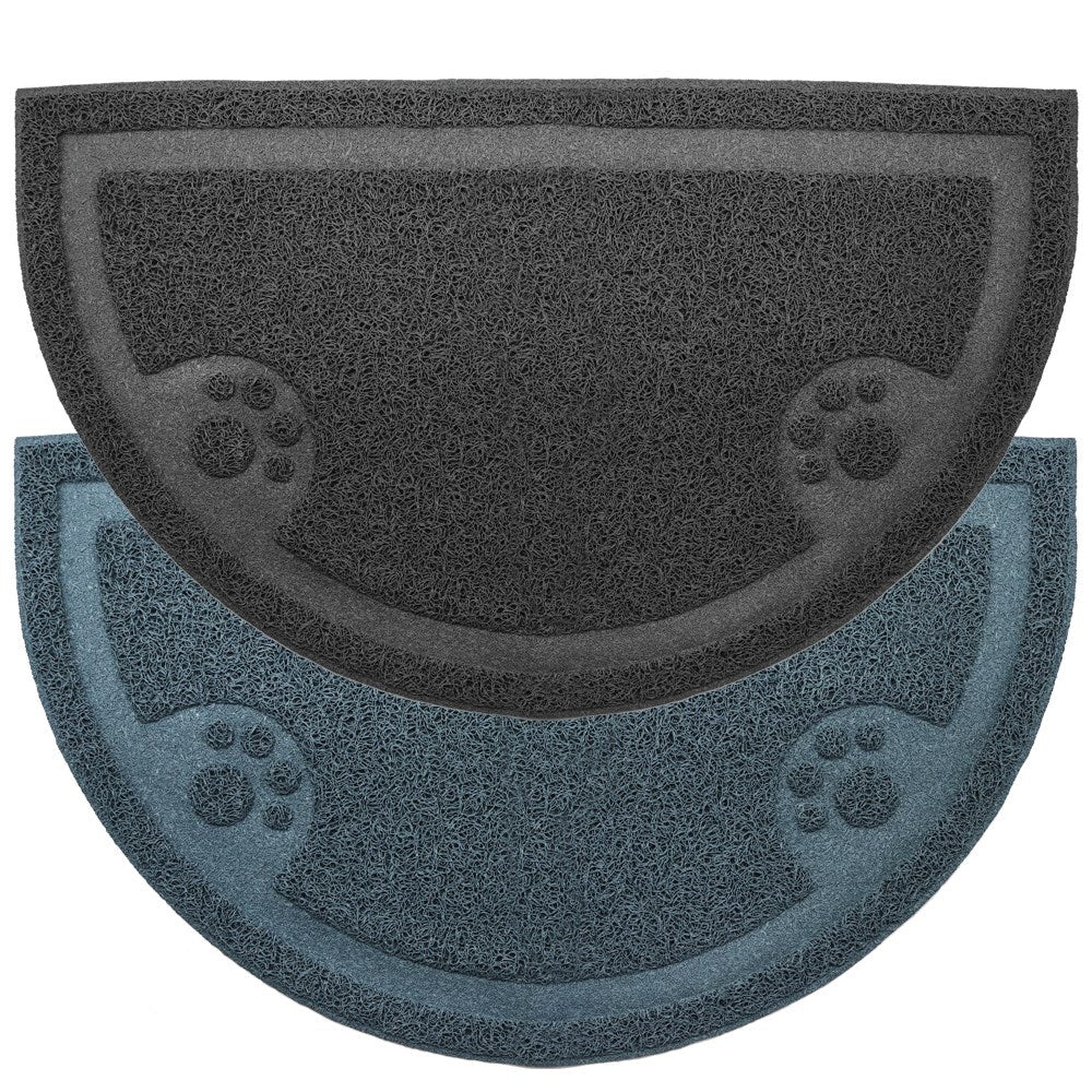 Dog Bowls, Feeders & Waterers: YES4PETS 2 x Pet Food Bowl Placemat Waterproof Leakproof Rubber Feeder Mat Non Slip Floor