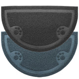 Dog Bowls, Feeders & Waterers: YES4PETS 2 x Pet Food Bowl Placemat Waterproof Leakproof Rubber Feeder Mat Non Slip Floor