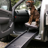 Dog Steps & Ramps: Portable Foldable Pet Dog Puppy Car Van Climb Assist NonSlip Dog Ramp