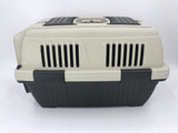 Cat Carriers & Crates: YES4PETS Medium Portable Dog Cat House Pet Carrier Travel Bag Cage+Safety Lock & Food Box