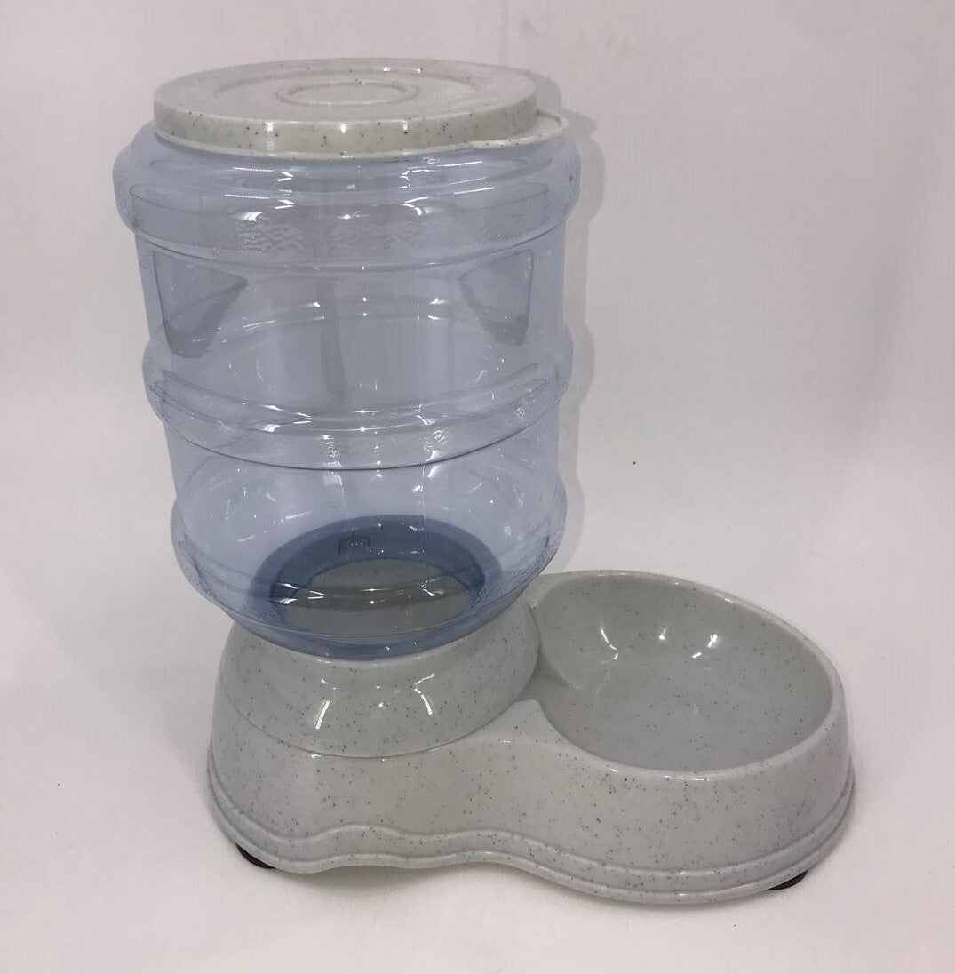 Dog Bowls, Feeders & Waterers: YES4PETS 3.8 L Gravity Pet Dog Cat Guinea Pig Food Feeder Bowl Dispenser