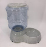 Dog Bowls, Feeders & Waterers: YES4PETS 3.8 L Gravity Pet Dog Cat Guinea Pig Food Feeder Bowl Dispenser