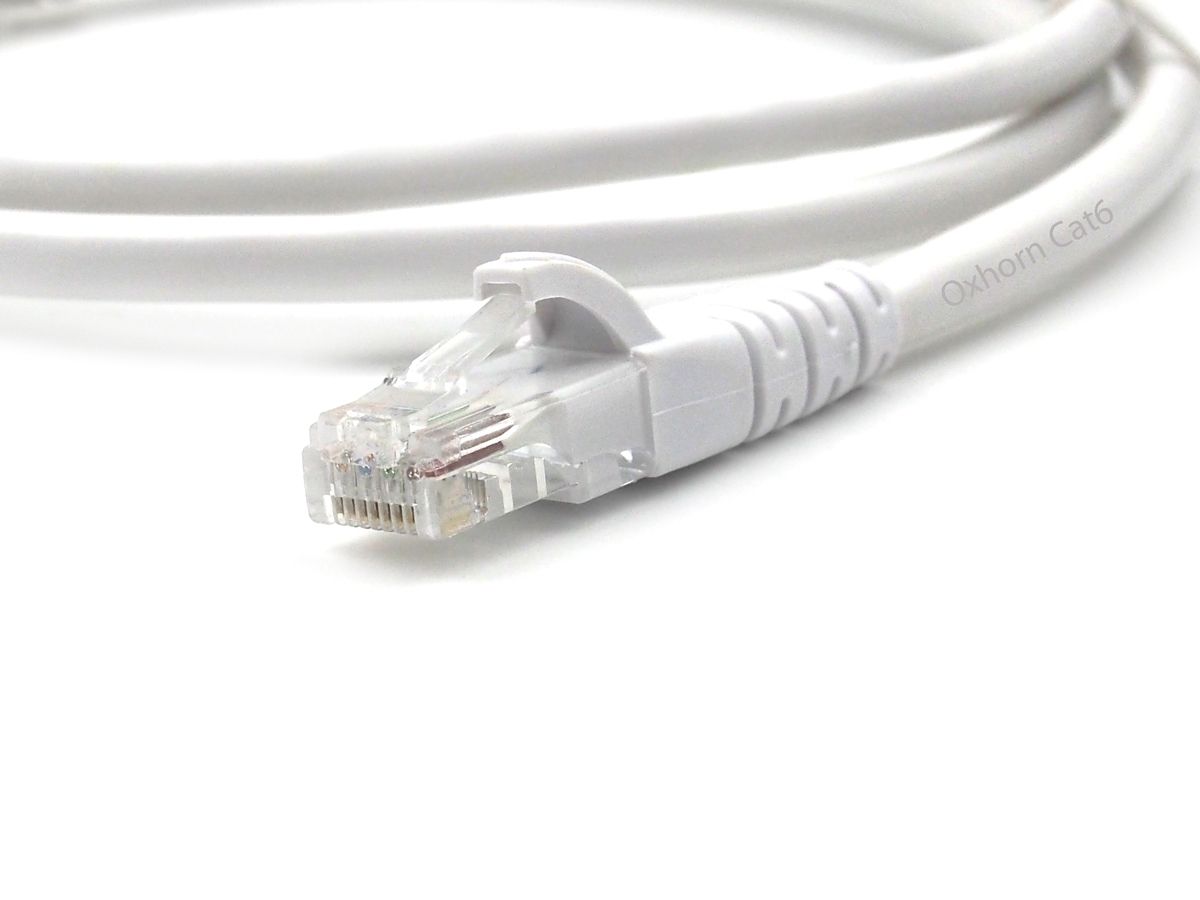 OXHORN CB-CAT6-W050 Network Cable Cat6 50m White