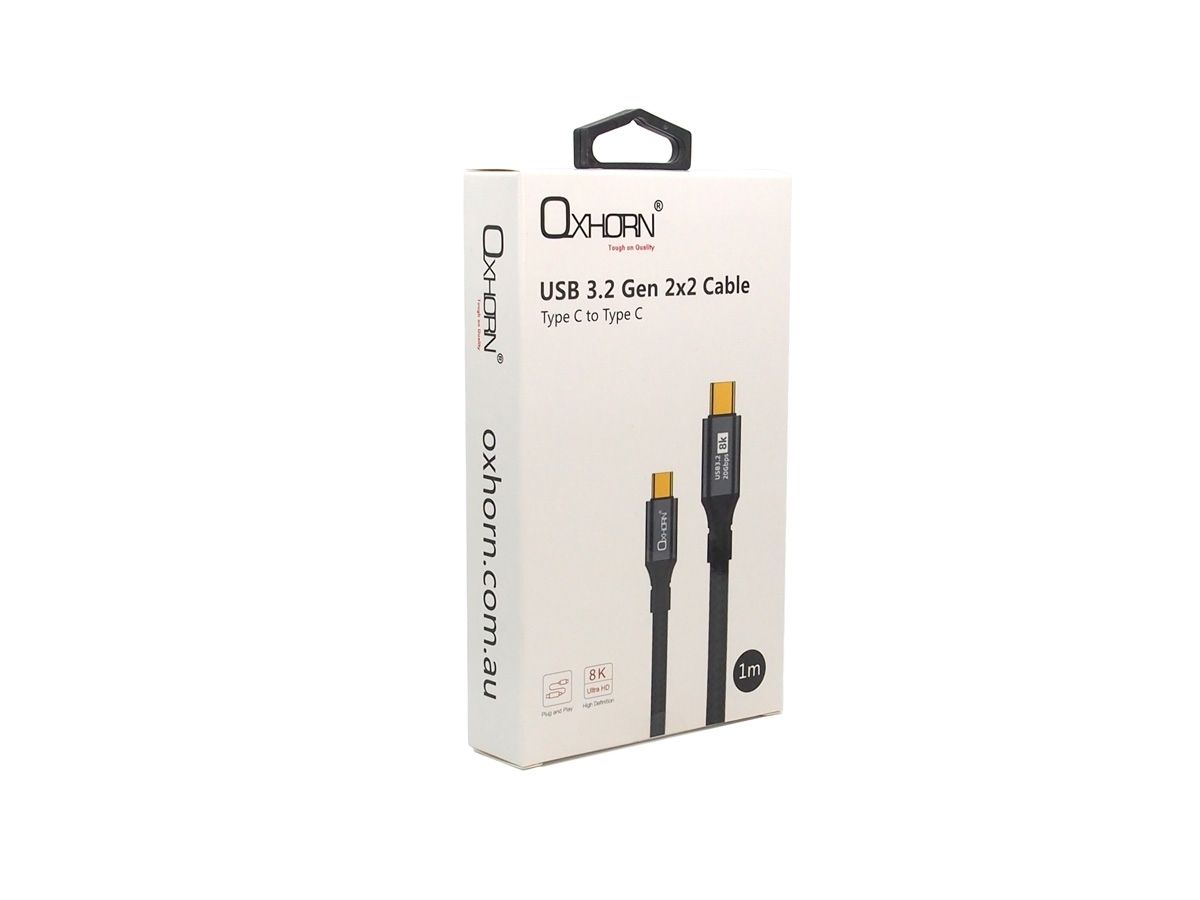 OXHORN CB-CC-321 USB C 3.2 Gen 2x2 Cable 1m