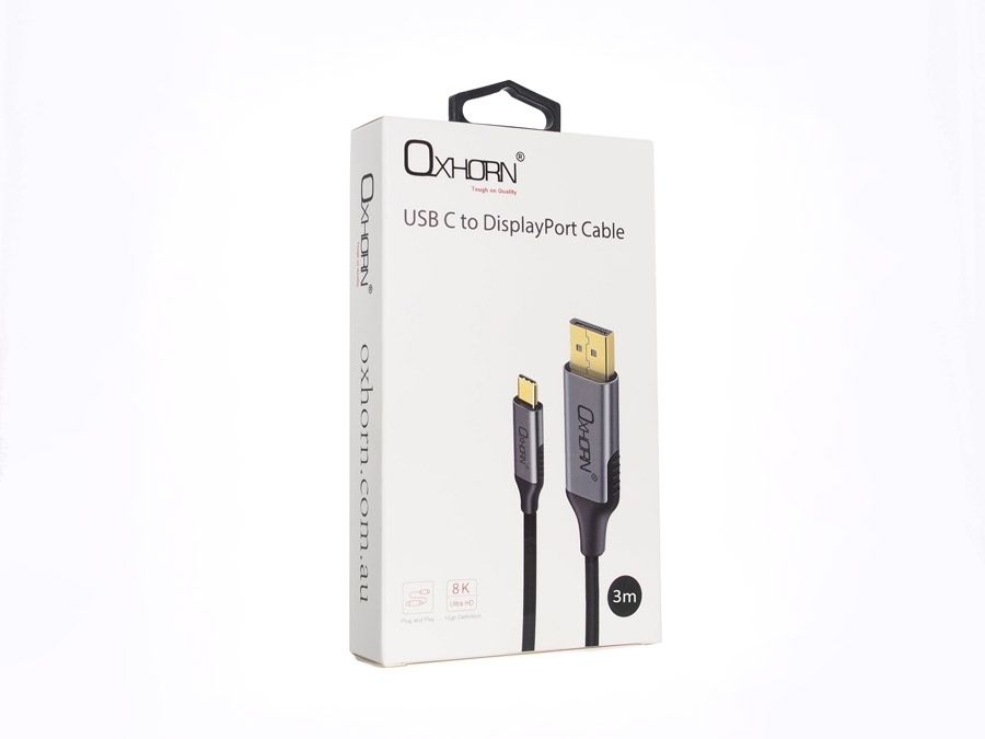 OXHORN CB-CD-803 USB C to DP Cable 3m