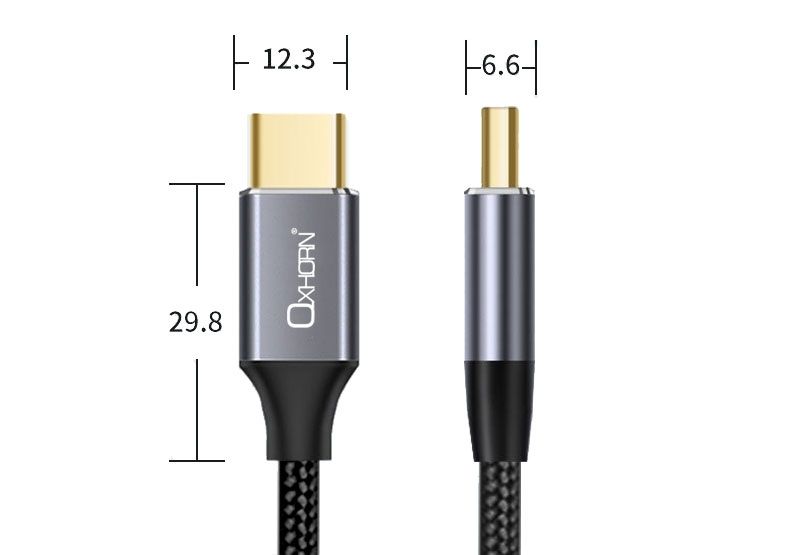 OXHORN CB-U31-CC2B2 USB 3.1 Type C Gen2 Cable 2m