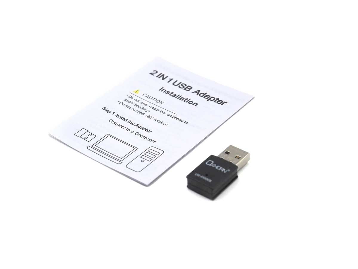 OXHORN UW-AX900B USB AX900 + Bluetooth 5.4 Adapter