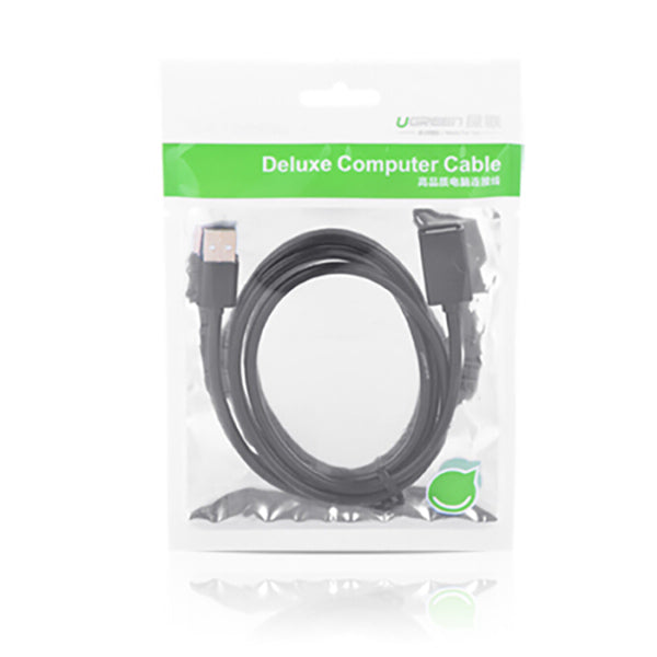 Computer Cables & Adapters: UGREEN USB 2.0 A male to A female extension cable 1.5M (10315)