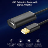 Computer Cables & Adapters: UGREEN 10321 USB 2.0 Active Extension Cable with Chipset 10M