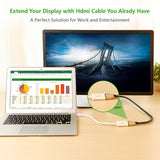 Computer Cables & Adapters: UGREEN Mini DP to HDMI Female converter cable 18CM (10460)