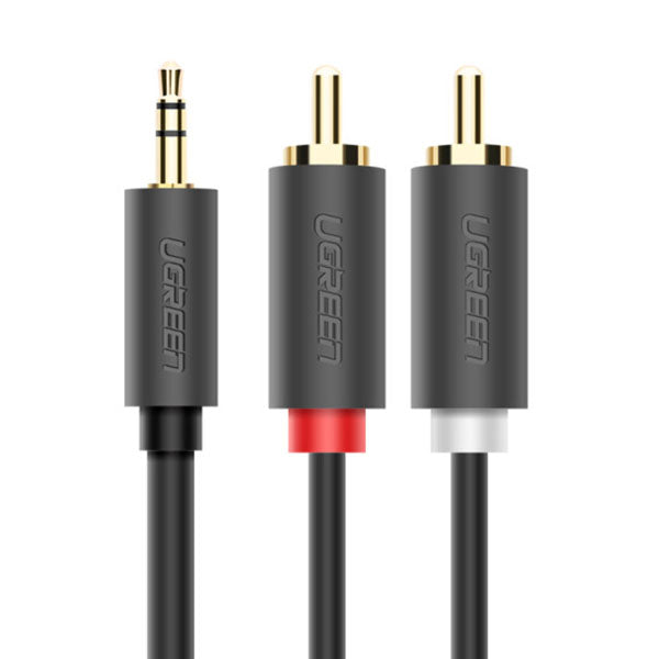 Computer Cables & Adapters: UGREEN 3.5mm male to 2RCA male cable 5M (10513)