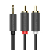 Computer Cables & Adapters: UGREEN 3.5mm male to 2RCA male cable 5M (10513)