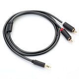 Computer Cables & Adapters: UGREEN 3.5mm male to 2RCA male cable 5M (10513)