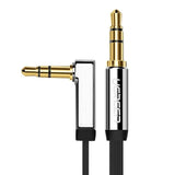 Computer Cables & Adapters: UGREEN 10729 3.5mm Male to 3.5mm Right Angle 3.5mm Aux Cable 5m (Black)