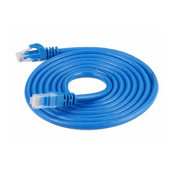 Computer Cables & Adapters: UGREEN Cat6 UTP blue color 26AWG CCA LAN Cable 15M (11207)