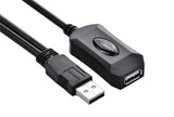 Computer Cables & Adapters: UGREEN USB 2.0 Active Extension Cable with USB Power 5M (20213)