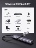 Hard Drives: UGREEN 20805 USB 3.0 4-Port Hub with USB-C Power Port