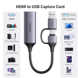 Computer Cables & Adapters: UGREEN 25854 25854 UGREEN HD USB Video Capture Card