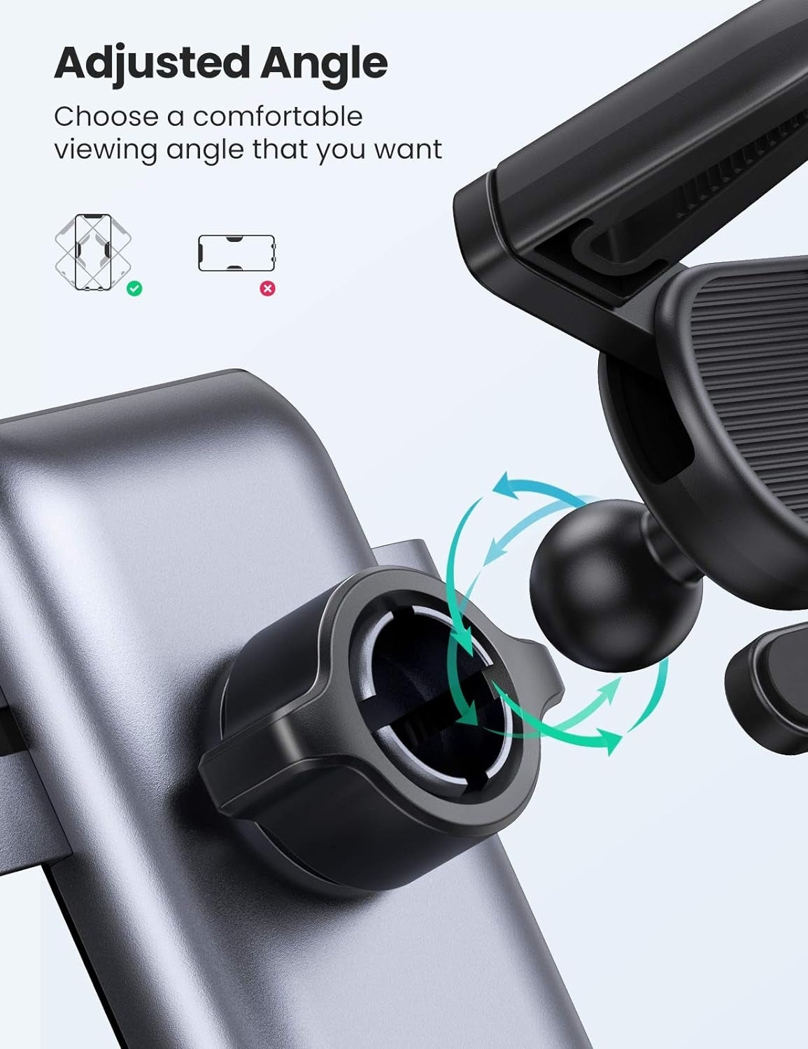 Car Mounts: UGREEN 30401 Gravity Car Air Vent Mount