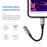 Computer Cables & Adapters: UGREEN iPhone to 3.5 Female Adaptor 30756