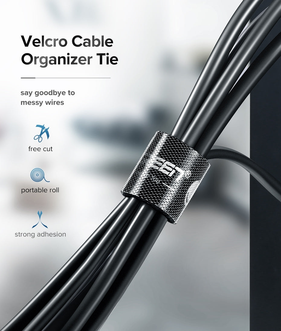Cable Management: UGREEN 40354 Cable Organizer 2m (Black)
