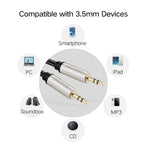 Computer Cables & Adapters: UGREEN 40785 Premium 3.5mm Male to 3.5mm Male Cable 10M