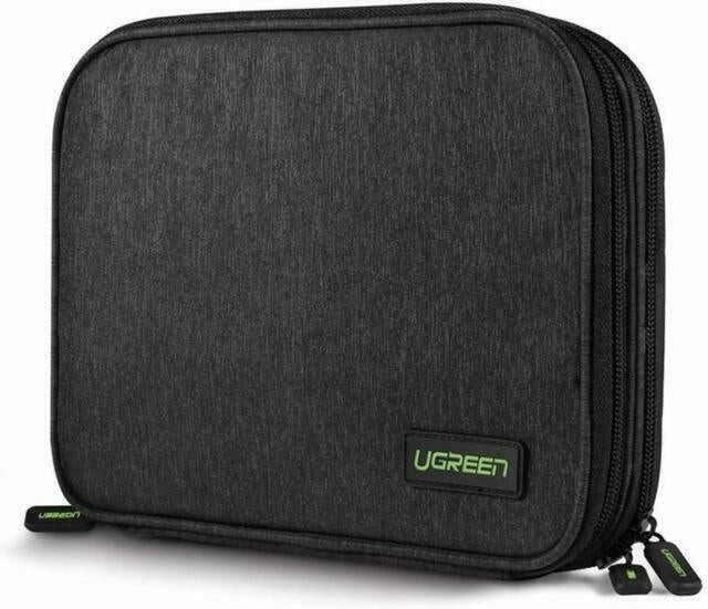 Calendars, Organisers & Planners: UGREEN 50147 Double Layer Electronic Accessories Organiser Travel Bag