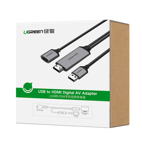 TVs & Accessories: UGreen USB to HDMI Digital AV Adapter 50291