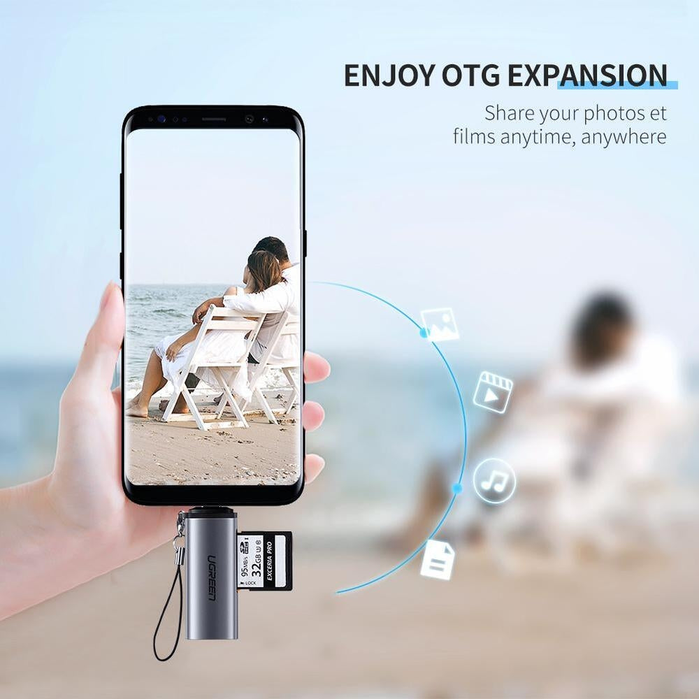 USB Flash Drives: UGREEN 50704 USB-C SD Card Reader