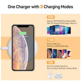 Phone Chargers: UGREEN QI Wireless charger White 60112
