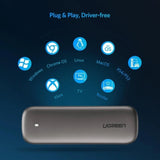 Hard Drives: Ugreen M.2 B-Key Hard Drive Enclosure (6Gbps) 60355