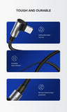 Computer Cables & Adapters: UGREEN 60521 USB-A to 8-pin 90 Degree Angel Cable 1M