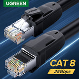 Computer Cables & Adapters: UGREEN 70329 Cat 8 Pure Copper Patch Cord Network Cable 2M