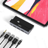 Computer Cables & Adapters: UGREEN 5-in-1 USB-C Multifunction Adapter for iPad Pro 70688
