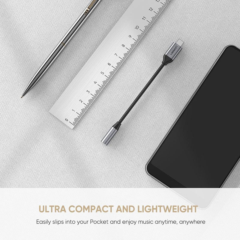 Computer Cables & Adapters: UGREEN 80154 USB-C to 3.5mm Headphone Adapter
